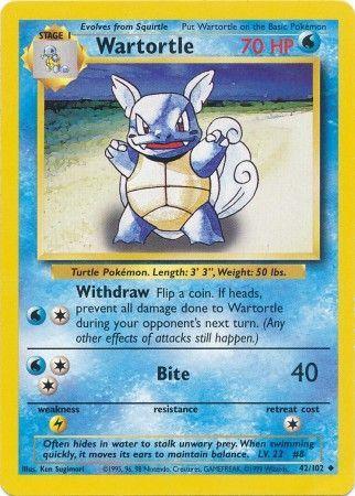 Wartortle (42/102) [Base Set Unlimited] - Doe's Cards