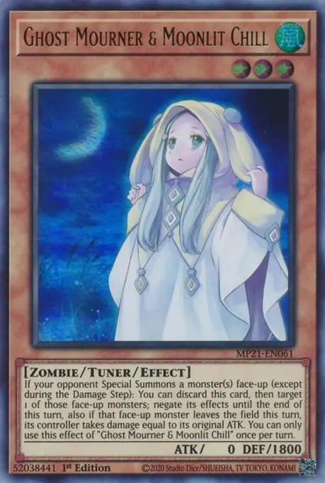 Ghost Mourner & Moonlit Chill [MP21-EN061] Ultra Rare - Doe's Cards