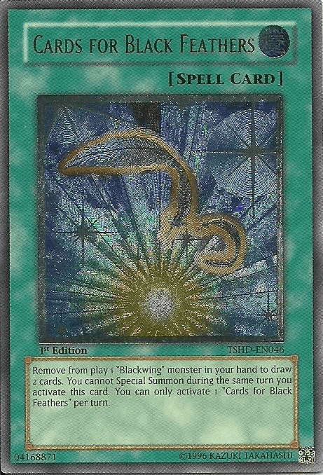 Cards for Black Feathers [TSHD-EN046] Ultimate Rare - Doe's Cards