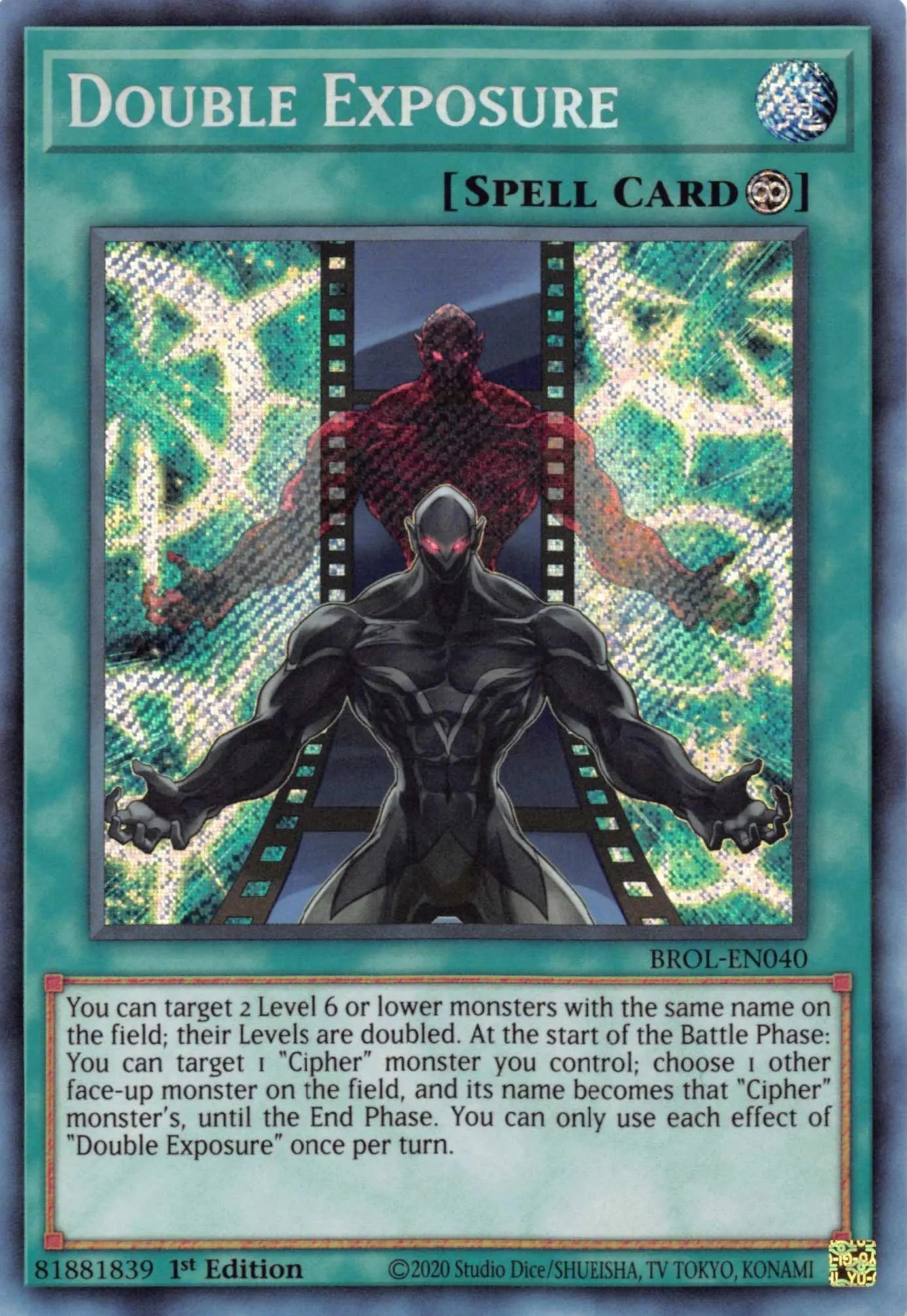 Double Exposure [BROL-EN040] Secret Rare - Doe's Cards