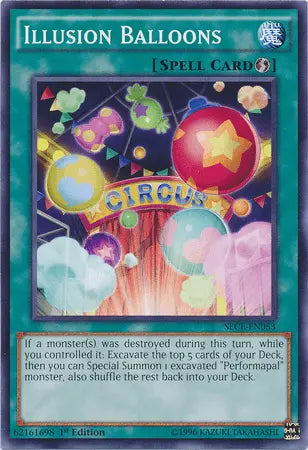 Illusion Balloons [SECE-EN053] Common - Doe's Cards