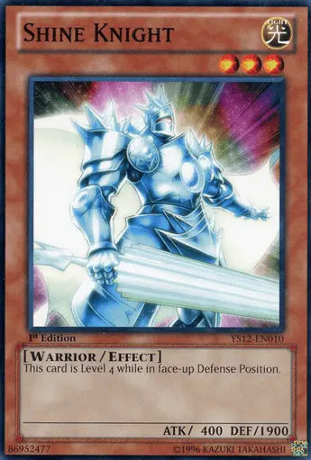 Shine Knight [YS12-EN010] Common - Doe's Cards