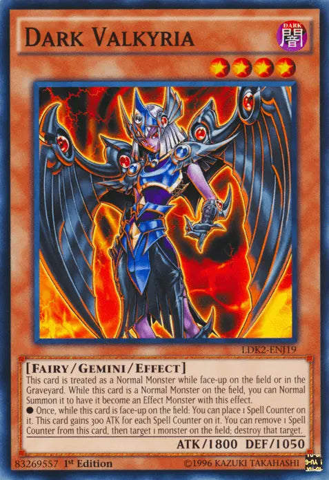 Dark Valkyria [LDK2-ENJ19] Common - Doe's Cards