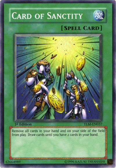 Card of Sanctity [TLM-EN037] Super Rare - Doe's Cards