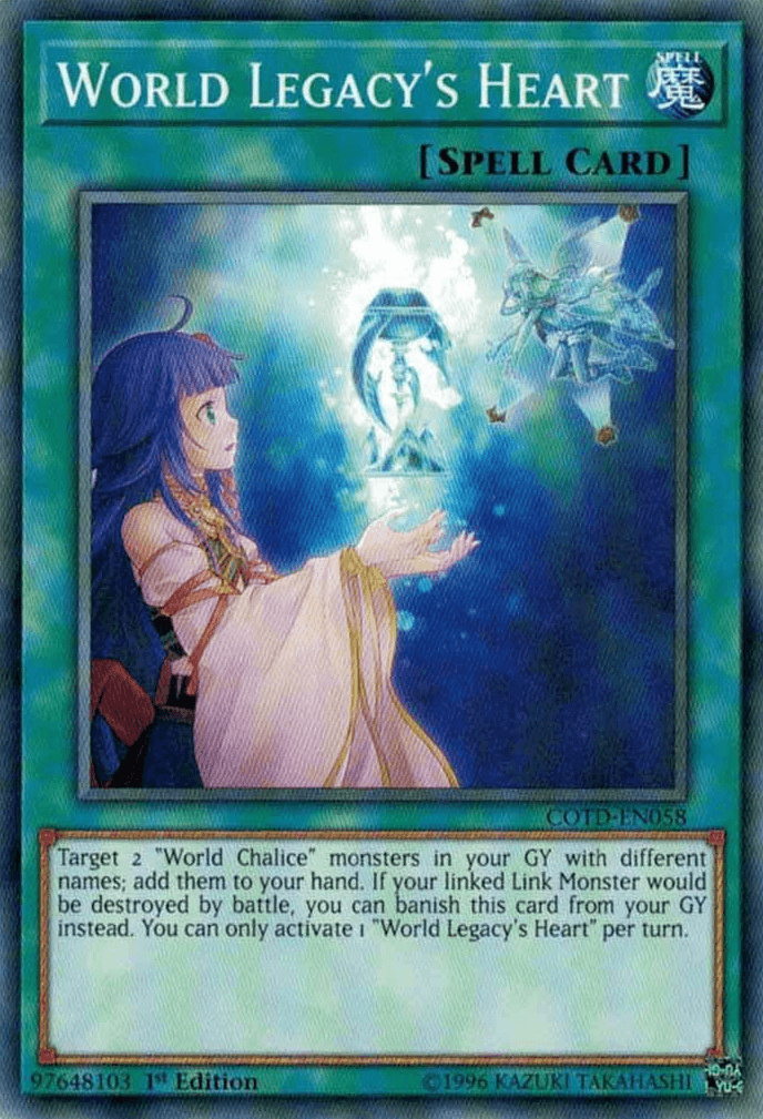 World Legacy's Heart [COTD-EN058] Common - Doe's Cards