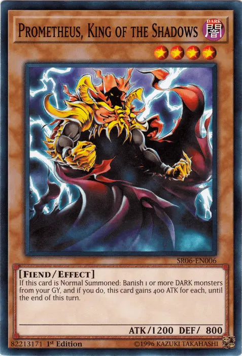 Prometheus, King of the Shadows [SR06-EN006] Common - Doe's Cards
