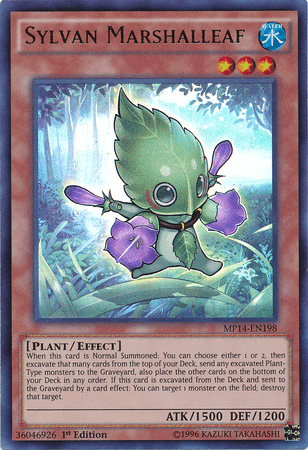 Sylvan Marshalleaf [MP14-EN198] Ultra Rare - Doe's Cards