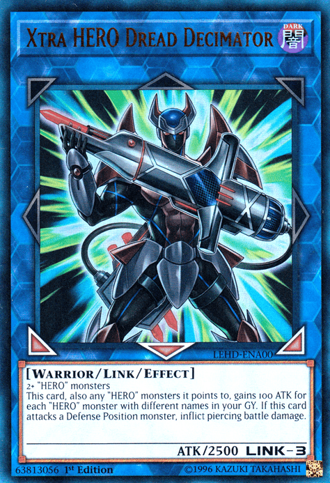 Xtra Hero Dread Decimator [LEHD-ENA00] Ultra Rare - Doe's Cards