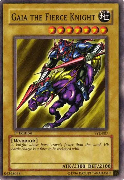 Gaia The Fierce Knight [SYE-007] Common - Doe's Cards