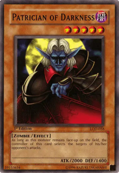 Patrician of Darkness [LOD-058] Common - Doe's Cards
