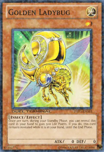 Golden Ladybug [DT03-EN053] Common - Doe's Cards