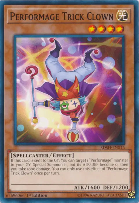 Performage Trick Clown [SDSH-EN016] Common - Doe's Cards