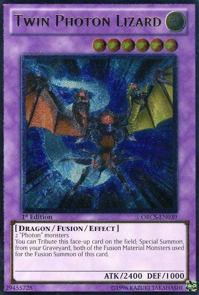 Twin Photon Lizard [ORCS-EN039] Ultimate Rare - Doe's Cards