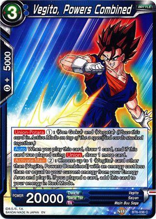 Vegito, Powers Combined (BT6-036) [Destroyer Kings] - Doe's Cards