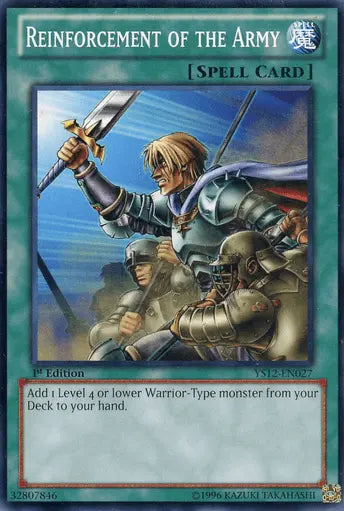 Reinforcement of the Army [YS12-EN027] Common - Doe's Cards