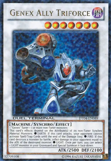 Genex Ally Triforce [DT04-EN089] Ultra Rare - Doe's Cards
