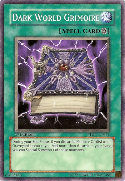 Dark World Grimoire [PTDN-EN062] Common - Doe's Cards