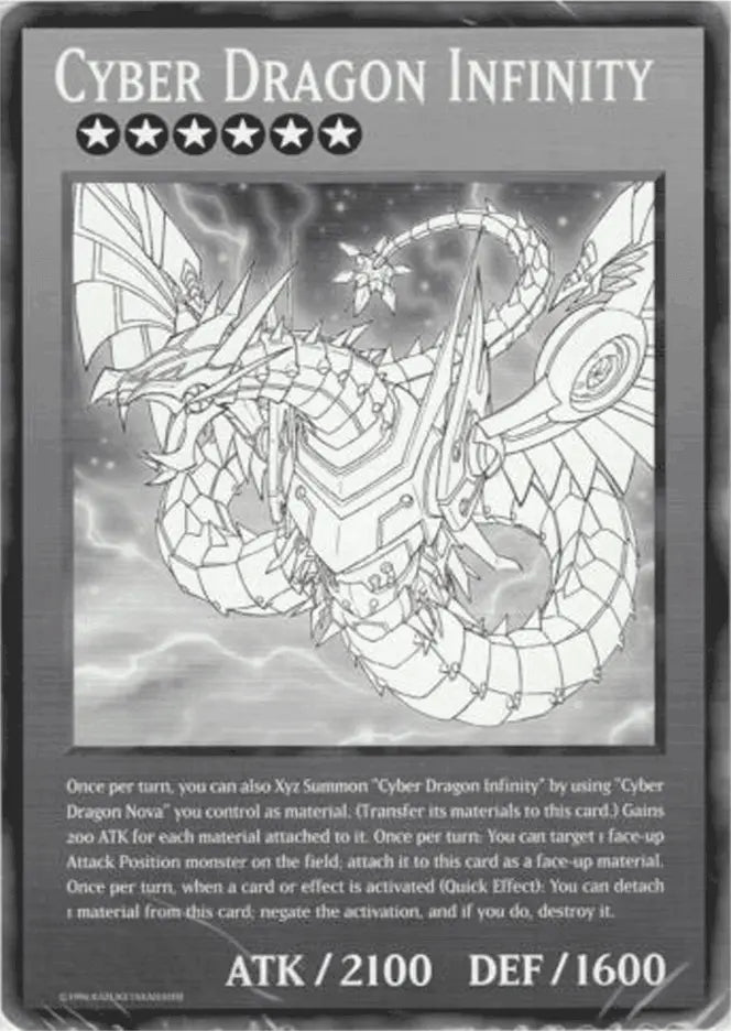 Cyber Dragon Infinity (Oversized) [null] Common - Doe's Cards