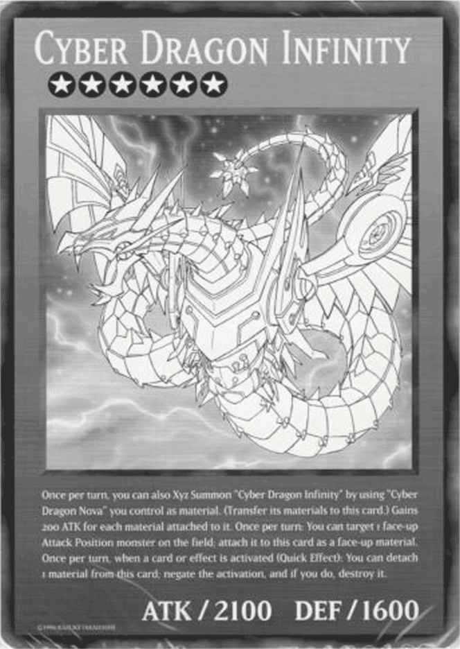 Cyber Dragon Infinity (Oversized) [null] Common - Doe's Cards