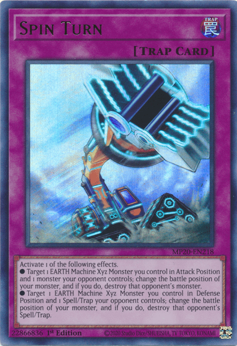 Spin Turn [MP20-EN218] Ultra Rare - Doe's Cards