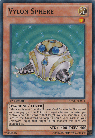 Vylon Sphere [HA06-EN004] Super Rare - Doe's Cards