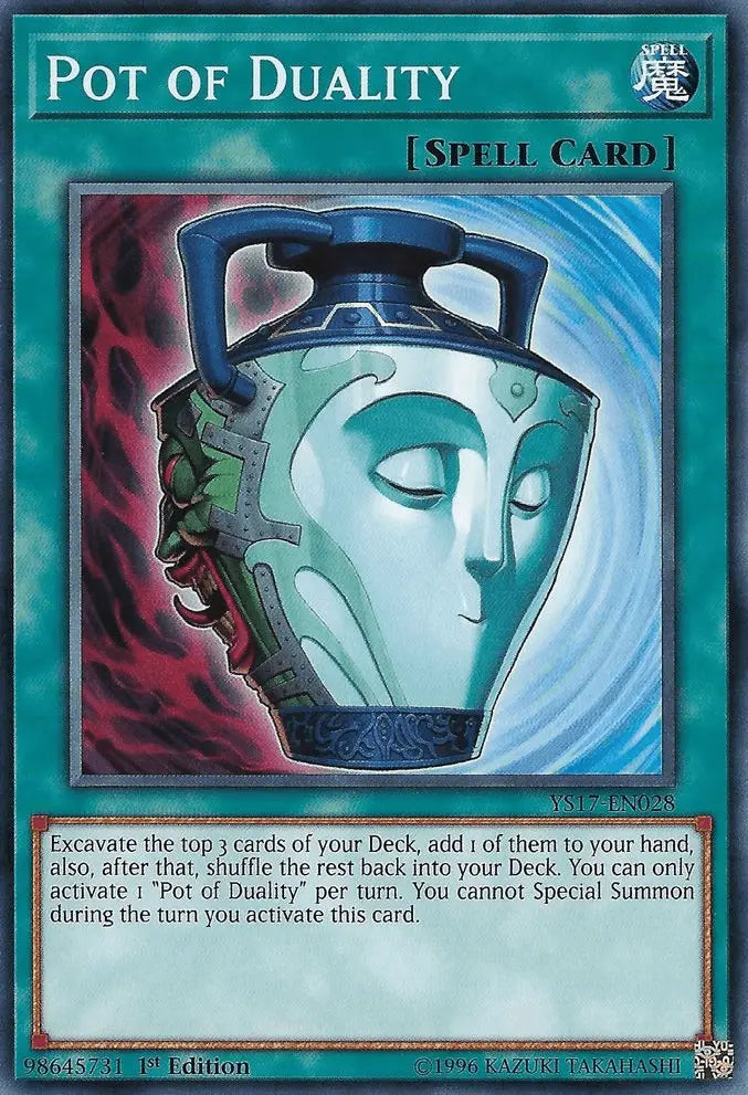 Pot of Duality [YS17-EN028] Common - Doe's Cards