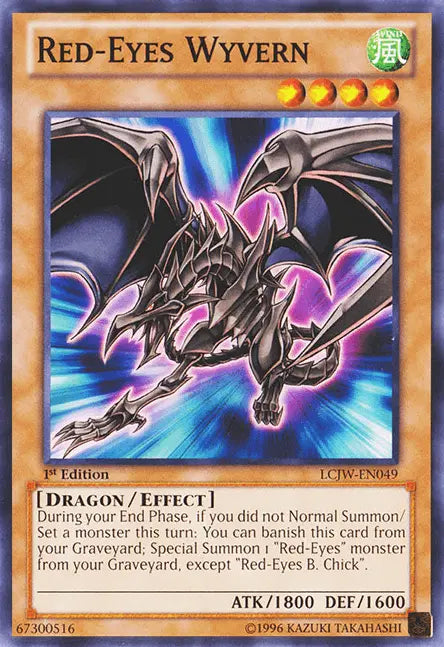 Red-Eyes Wyvern [LCJW-EN049] Common - Doe's Cards