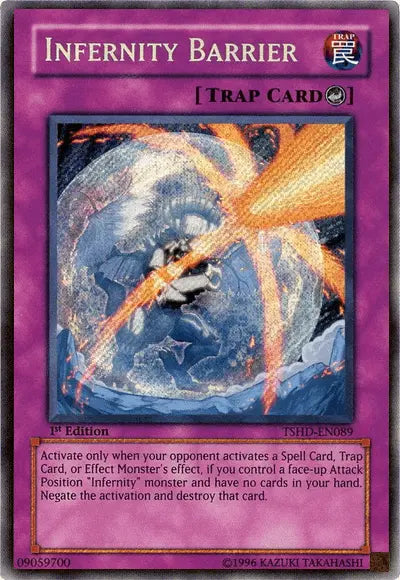 Infernity Barrier [TSHD-EN089] Secret Rare - Doe's Cards