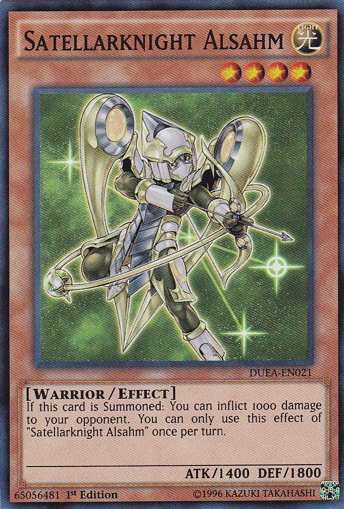 Satellarknight Alsahm [DUEA-EN021] Super Rare - Doe's Cards