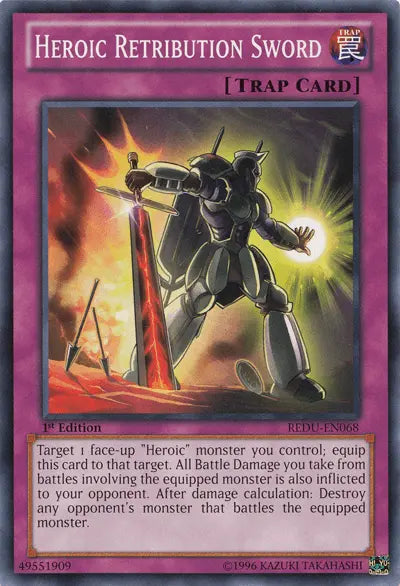 Heroic Retribution Sword [REDU-EN068] Common - Doe's Cards