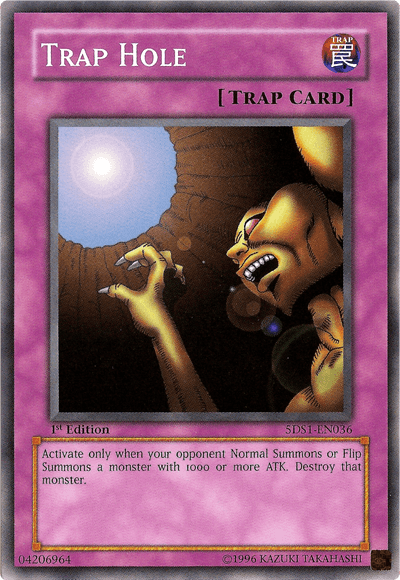 Trap Hole [5DS1-EN036] Common - Doe's Cards