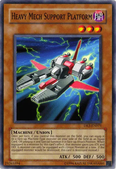 Heavy Mech Support Platform [DR3-EN071] Common - Doe's Cards