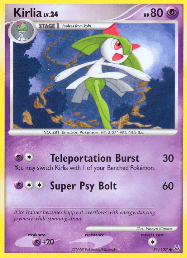Kirlia (51/127) [Platinum: Base Set] - Doe's Cards