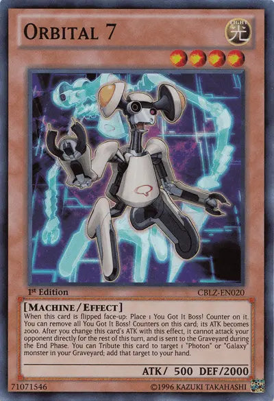 Orbital 7 [CBLZ-EN020] Super Rare - Doe's Cards
