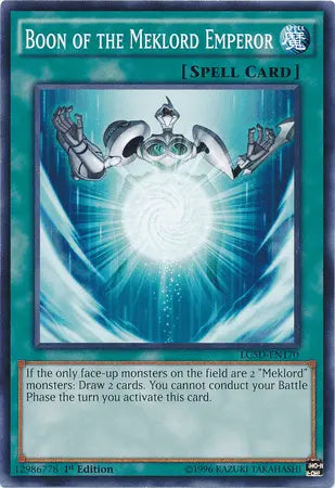 Boon of the Meklord Emperor [LC5D-EN170] Common - Doe's Cards
