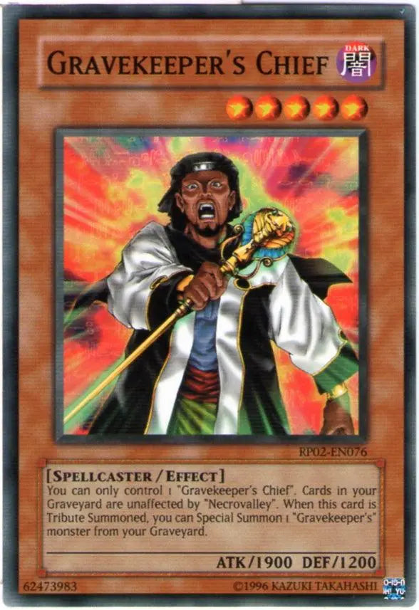 Gravekeeper's Chief [RP02-EN076] Common - Doe's Cards