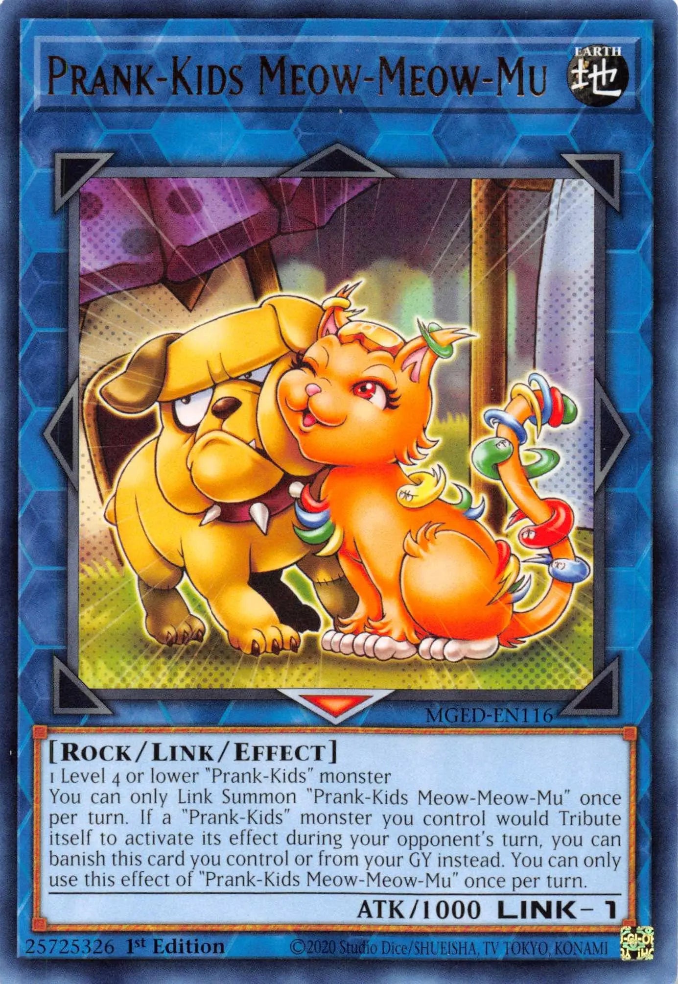 Prank-Kids Meow-Meow-Mu [MGED-EN116] Rare - Doe's Cards