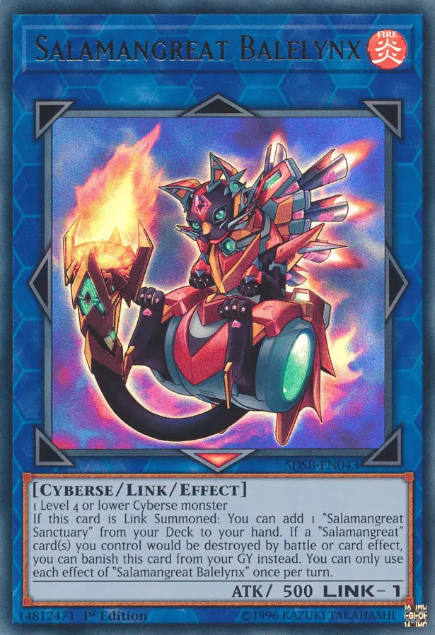 Salamangreat Balelynx [SDSB-EN043] Ultra Rare - Doe's Cards