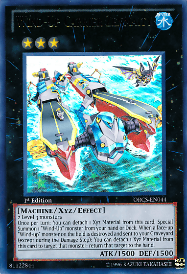 Wind-Up Carrier Zenmaity [ORCS-EN044] Ultra Rare - Doe's Cards