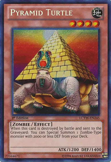 Pyramid Turtle [LCYW-EN245] Secret Rare - Doe's Cards