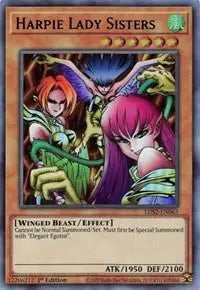 Harpie Lady Sisters (Blue) [LDS2-EN065] Ultra Rare - Doe's Cards