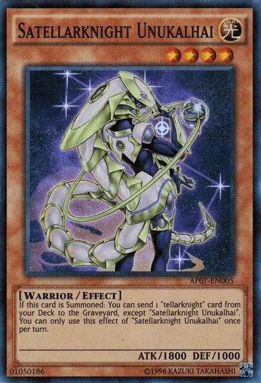 Satellarknight Unukalhai [AP07-EN005] Super Rare - Doe's Cards