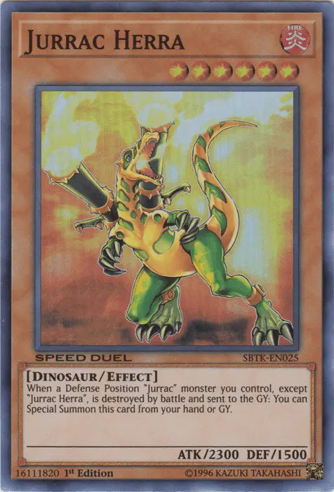 Jurrac Herra [SBTK-EN025] Super Rare - Doe's Cards