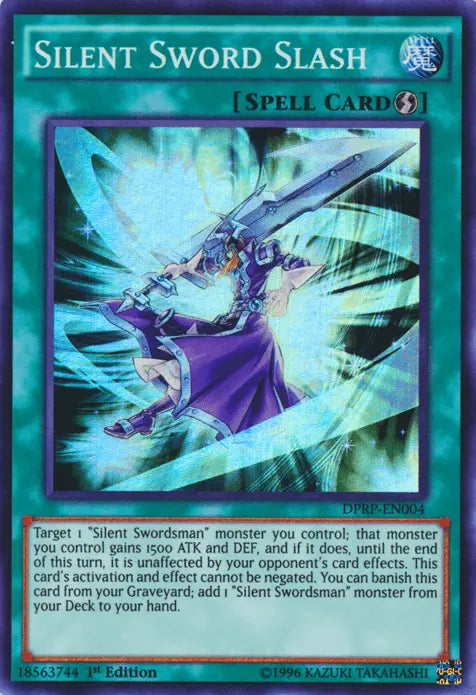 Silent Sword Slash [DPRP-EN004] Super Rare - Doe's Cards