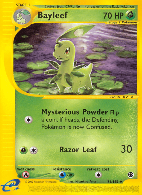 Bayleef (71/165) [Expedition: Base Set] - Doe's Cards