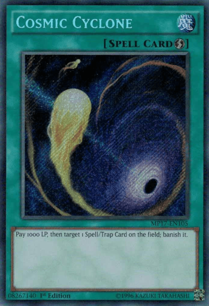 Cosmic Cyclone [MP17-EN105] Secret Rare - Doe's Cards