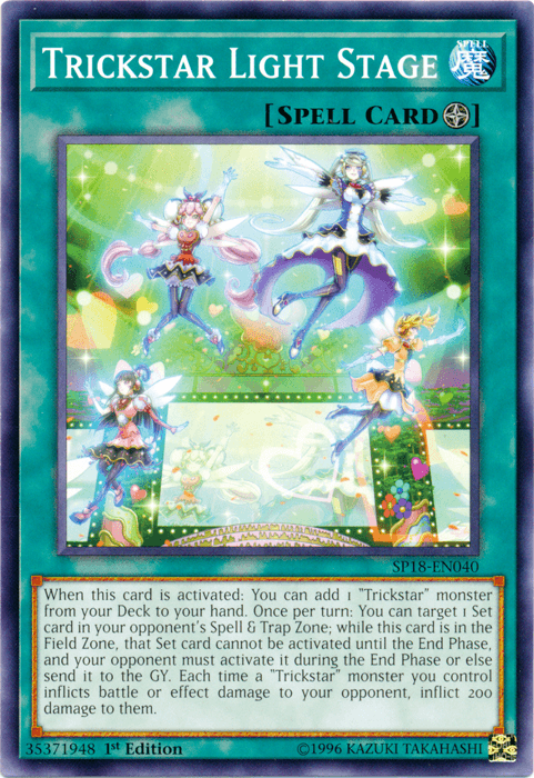 Trickstar Light Stage [SP18-EN040] Common - Doe's Cards