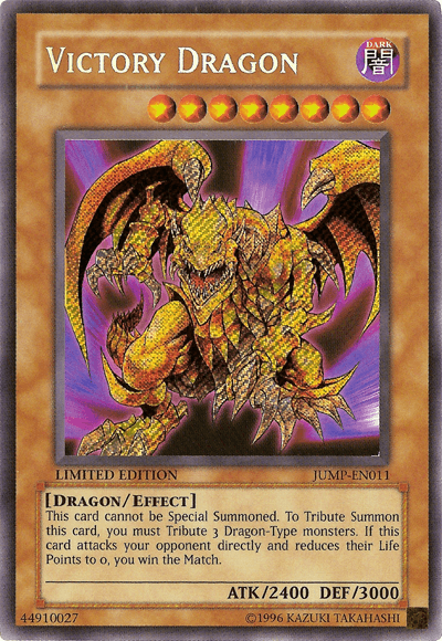 Victory Dragon [JUMP-EN011] Secret Rare - Doe's Cards