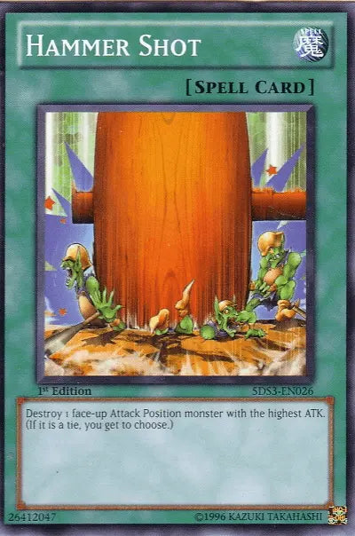 Hammer Shot [5DS3-EN026] Common - Doe's Cards