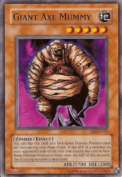 Giant Axe Mummy [DB2-EN223] Common - Doe's Cards